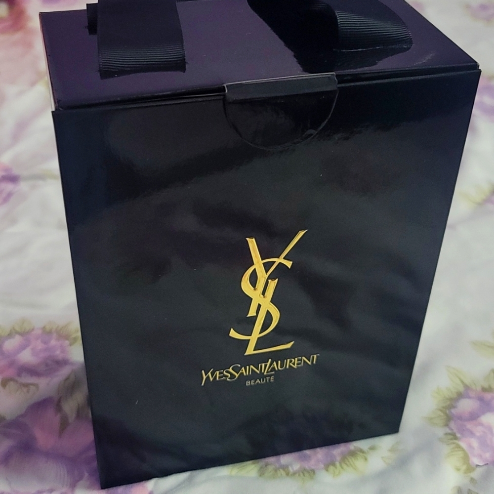 Saint Laurent YSL cardboard box bag authentic brand new